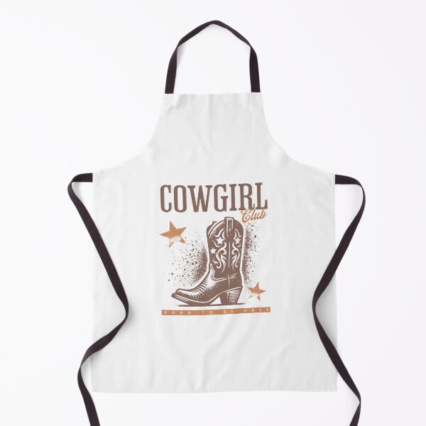 Item preview, Cowgirl Club Vintage Western Graphic Design designed and sold by PrintandJoy.