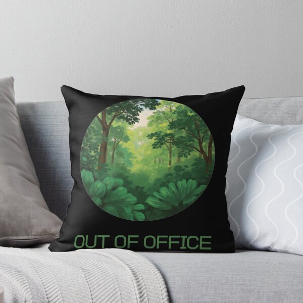 Item preview, Forest Circle Nature – Out of Office Adventure Aesthetic designed and sold by ContigoART.