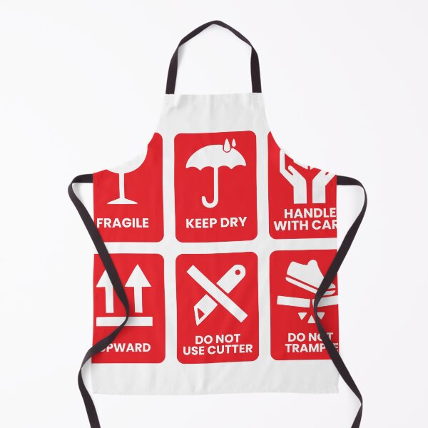 Item preview, Fragile Shipping Warning Sticker Pack Handle With Care Packaging Labels designed and sold by UI Expert.