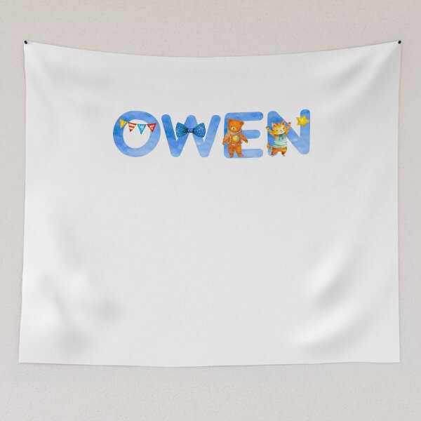Item preview, DREAMLITNAMES COLLECTION – ✨ OWEN ✨ – Cute Storybook Dream Animals designed and sold by WheelieGdArt.