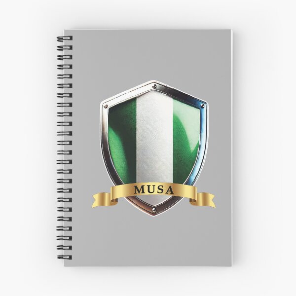 Item preview, Musa Nigeria Name & Heritage Shield designed and sold by Highlandkings.