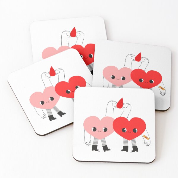 Item preview, Hearts Sharing a Life-Saving Drop designed and sold by the-myro.