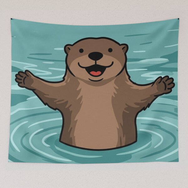 Item preview, Otter wanting hugs designed and sold by The King's general goods.