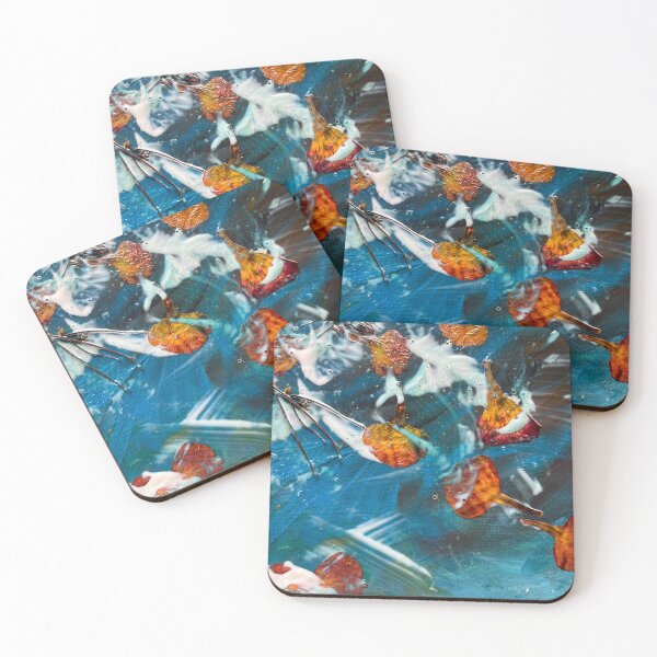 Item preview, Ocean Blooms — Underwater Fantasy Art Print designed and sold by thegindielady.