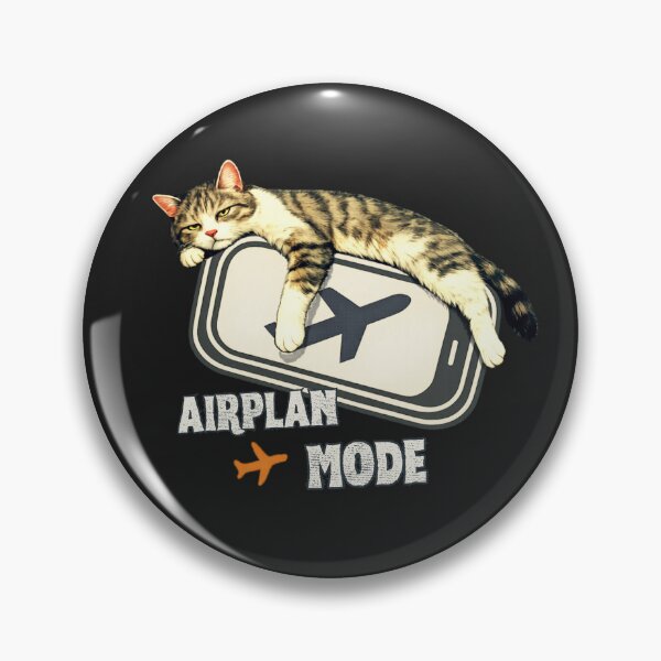 Item preview, Airplane Mode Cat Design designed and sold by AdicretorDesign.