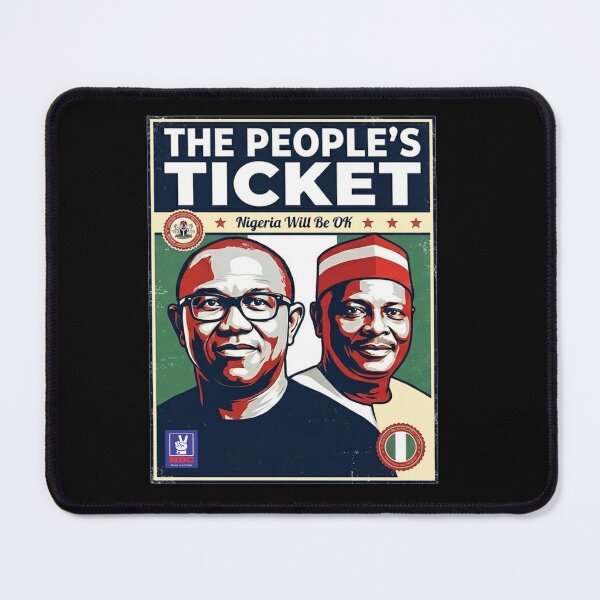 Item preview, The People’s Ticket Nigeria Political Movement Afro Futurist designed and sold by FelixnRobinus.