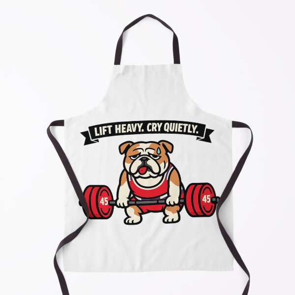 Item preview, Funny Bulldog Deadlift Gym Sticker Lifter Gift designed and sold by Gentlestate.