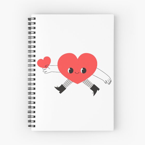 Item preview, Cute Red Heart Character Giving Love designed and sold by the-myro.