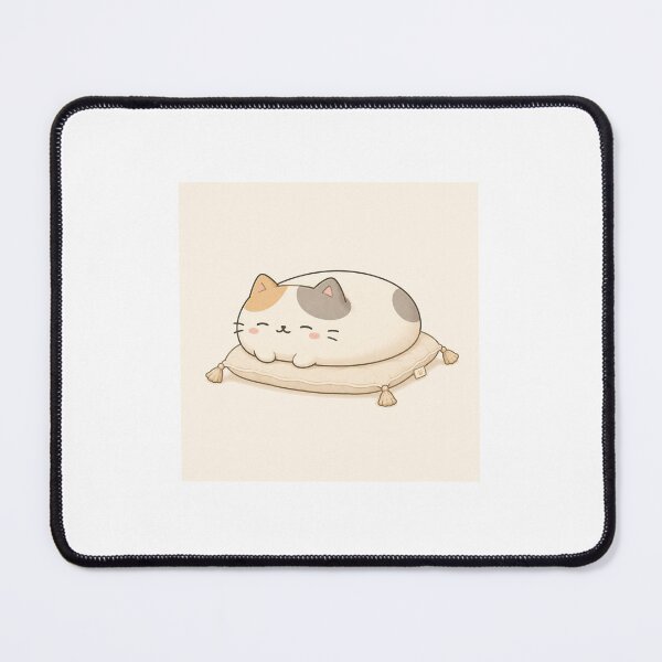 Item preview, Sleepy Loaf Pillow Cat designed and sold by LovelyCatGalaxy.