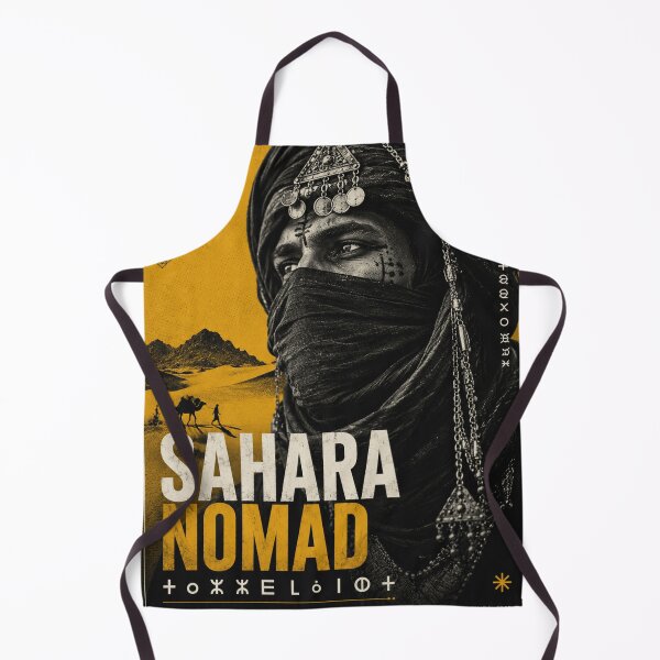 Item preview, Sahara Nomad Poster – Amazigh Desert Wall Art – Moroccan Berber Heritage Print – Modern Cultural Artwork designed and sold by Watchyyy.