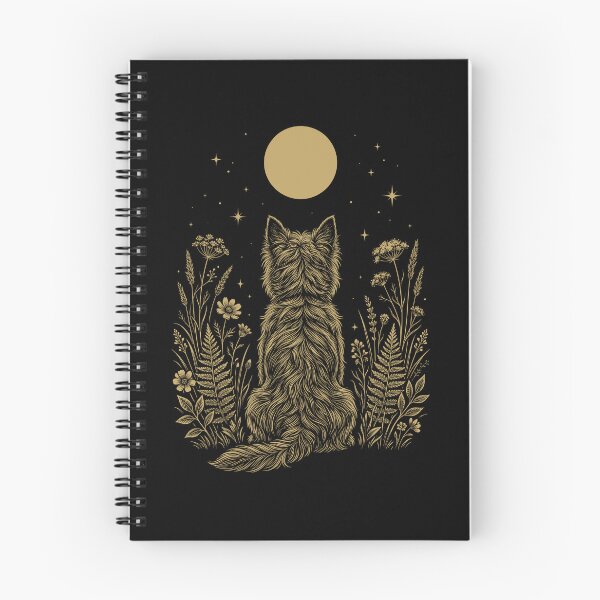 Item preview, Cairn Terrier Moon Night Flower Minimalist Boho Dog Lover designed and sold by DoodleTortle.