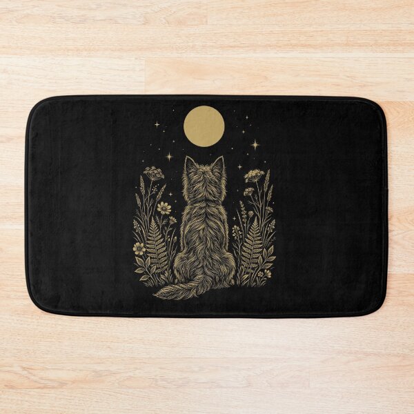 Item preview, Cairn Terrier Moon Night Flower Minimalist Boho Dog Lover designed and sold by DoodleTortle.