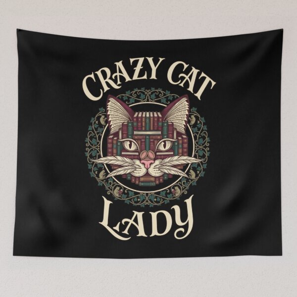 Item preview, Crazy Cat Lady Funny Pet Lover  designed and sold by YvonneCustoms.