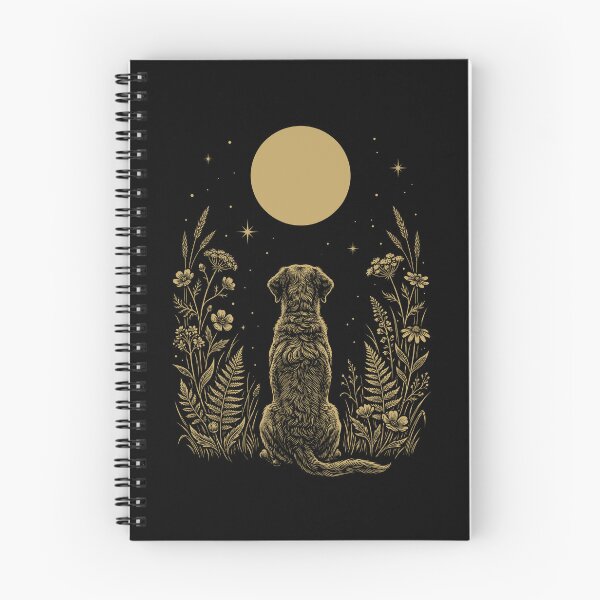 Item preview, Chesapeake Bay Retriever Moon Night Flower Minimalist Boho Dog Lover designed and sold by DoodleTortle.