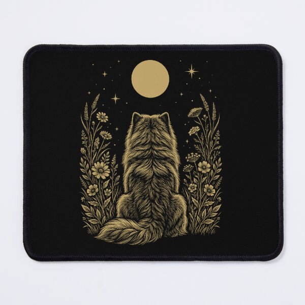 Item preview, Chow Chow Moon Night Flower Minimalist Boho Dog Lover designed and sold by DoodleTortle.