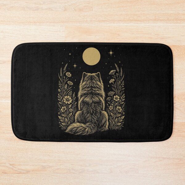 Item preview, Chow Chow Moon Night Flower Minimalist Boho Dog Lover designed and sold by DoodleTortle.