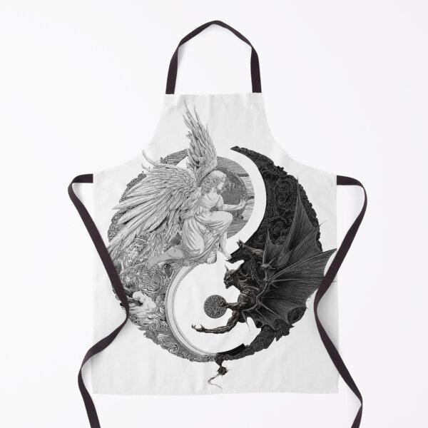 Item preview, Angel and Demon Yin Yang - Balance of Good and Evil designed and sold by Horizon Prime.