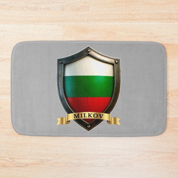 Item preview, Milkov Bulgaria Family Name Shield designed and sold by Highlandkings.