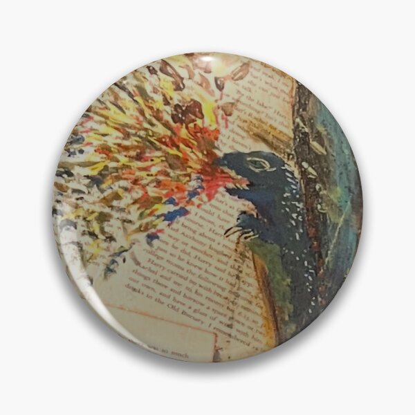Item preview, Baby Dragon - mixed media  designed and sold by thegindielady.