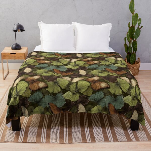 Item preview, Bold Forest Butterfly Camouflage Pattern - Housewarming Gifts designed and sold by RoyalStarsPatts.