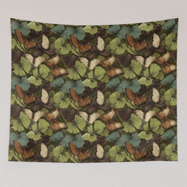 Item preview, Bold Forest Butterfly Camouflage Pattern  - Housewarming Gifts designed and sold by RoyalStarsPatts.