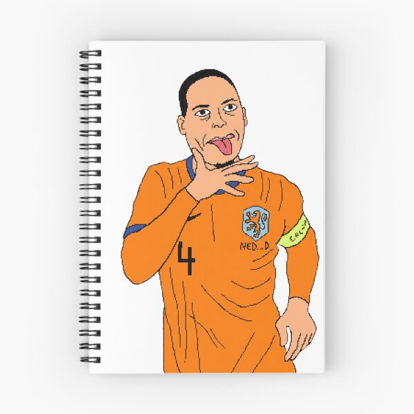 Item preview, Badly Drawn Virgil van Dijk designed and sold by iconikit.