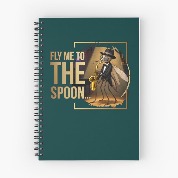 Item preview, Mosquito Jazz Night - fly me to the spoon.. designed and sold by GraphicComet.
