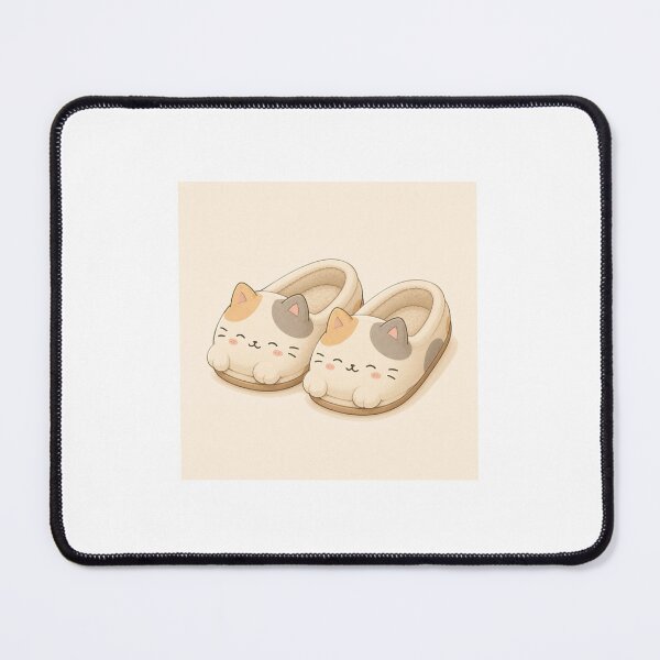 Item preview, Cozy Cat Slippers designed and sold by LovelyCatGalaxy.