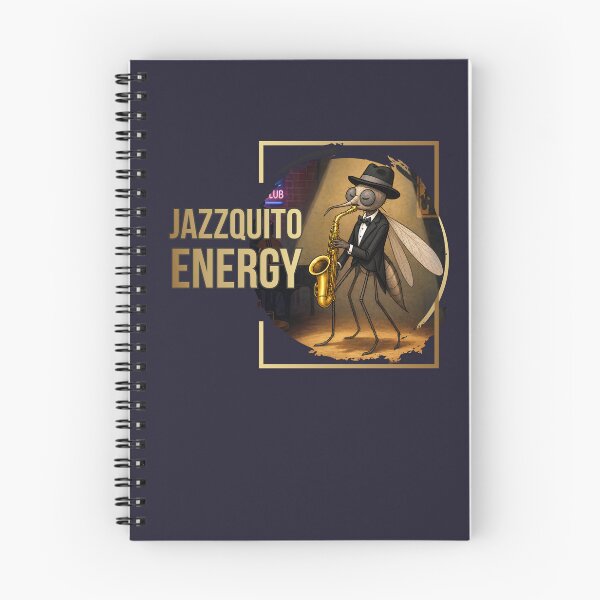 Item preview, Mosquito Jazz Night - Jazzquito energy designed and sold by GraphicComet.