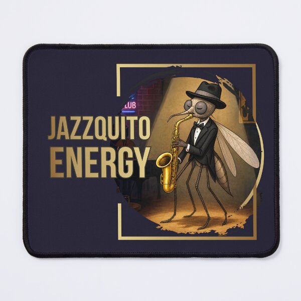 Item preview, Mosquito Jazz Night - Jazzquito energy designed and sold by GraphicComet.