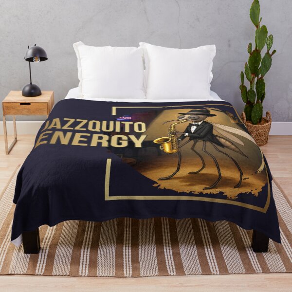 Item preview, Mosquito Jazz Night - Jazzquito energy designed and sold by GraphicComet.