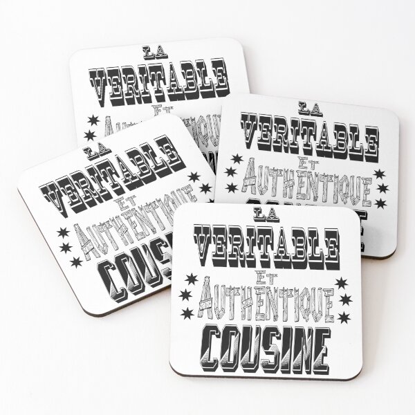 Item preview, The True and Authentic Cousin designed and sold by Palou54.