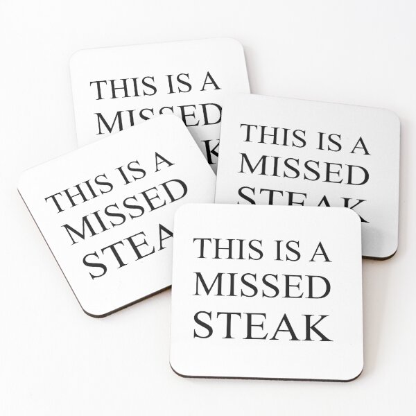 Item preview, This is a missed steak designed and sold by FunnyShop67.