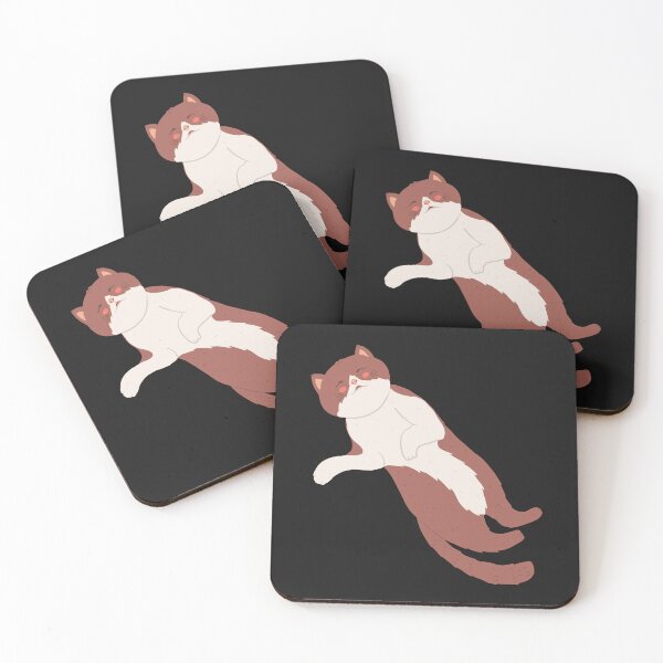 Item preview, Cute Sleeping Cat PNG, Kawaii Lazy Kitty Clipart. designed and sold by Tarathai.