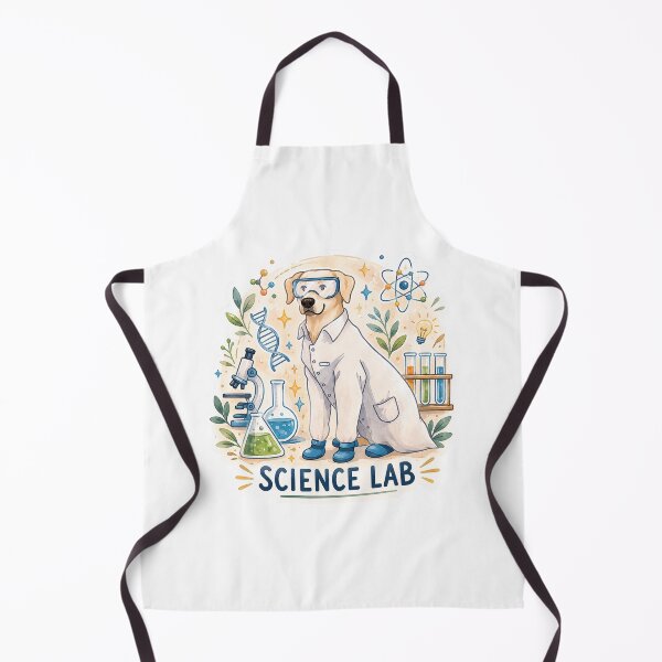 Item preview, Aesthetic Science lab, lab dog, science dog designed and sold by labstud.