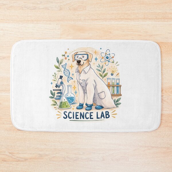 Item preview, Aesthetic Science lab, lab dog, science dog designed and sold by labstud.