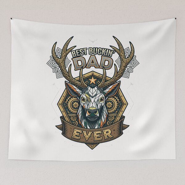Item preview, Buckin Dad Ever Deer Hunting Father   designed and sold by YvonneCustoms.
