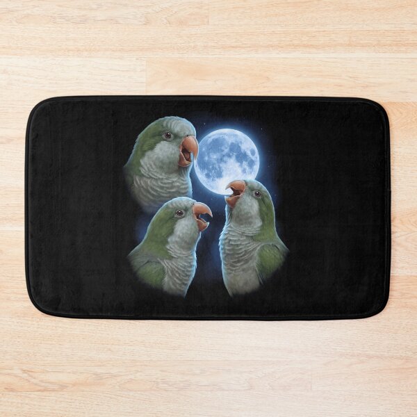 Item preview, Quaker Howling Moon Art Parrot Lover designed and sold by TerryConnells.
