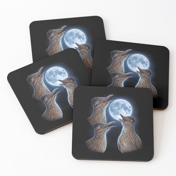 Item preview, Roadrunner Howling Moon Art Bird Lover Birding designed and sold by TerryConnells.