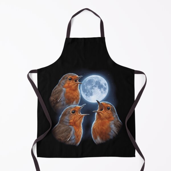 Item preview, Robin Howling Moon Art Bird Lover Birding designed and sold by TerryConnells.