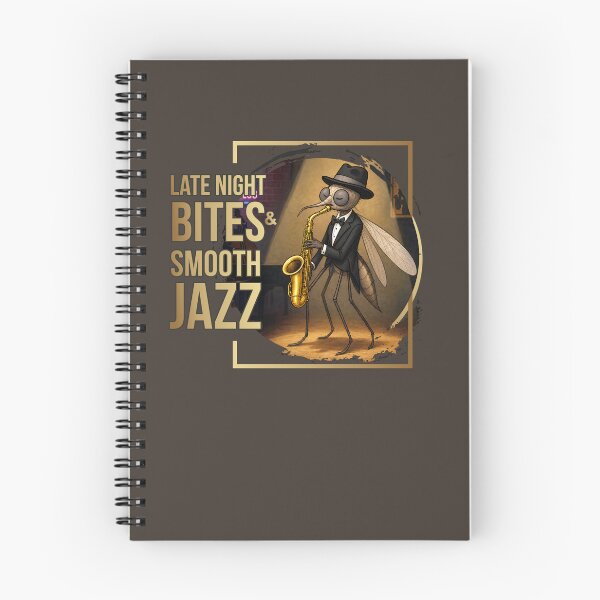 Item preview, Mosquito Jazz Night - late night bites&smooth jazz designed and sold by GraphicComet.
