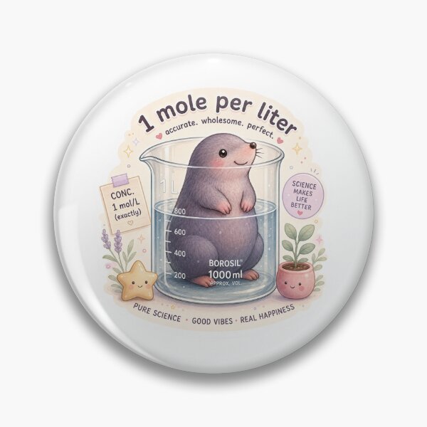 Item preview, Aesthetic One mole per litre designed and sold by labstud.