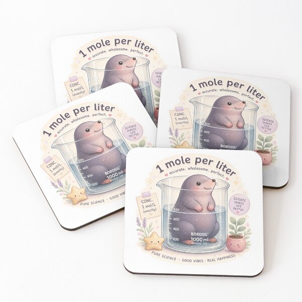Item preview, Aesthetic One mole per litre designed and sold by labstud.