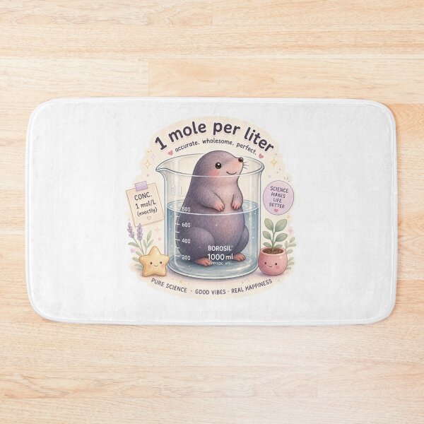 Item preview, Aesthetic One mole per litre designed and sold by labstud.