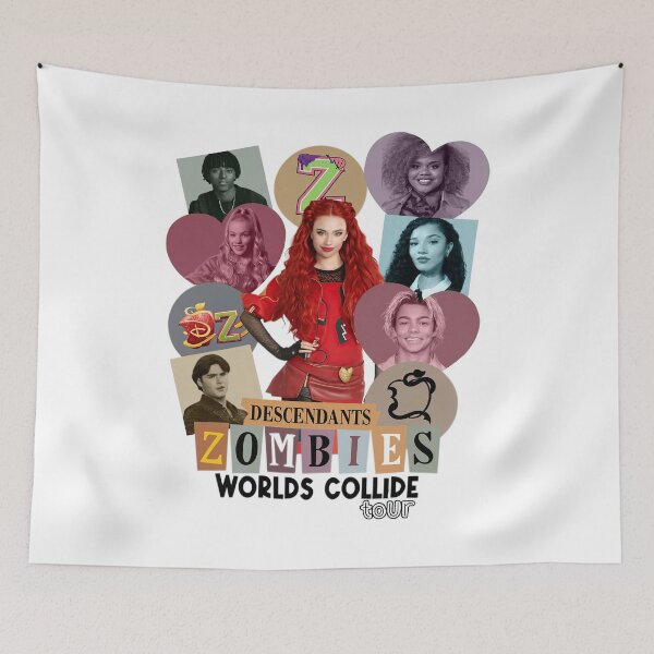 Item preview, Descendants Zombies Worlds Collide Tour Fan Art designed and sold by PayneLaurie.
