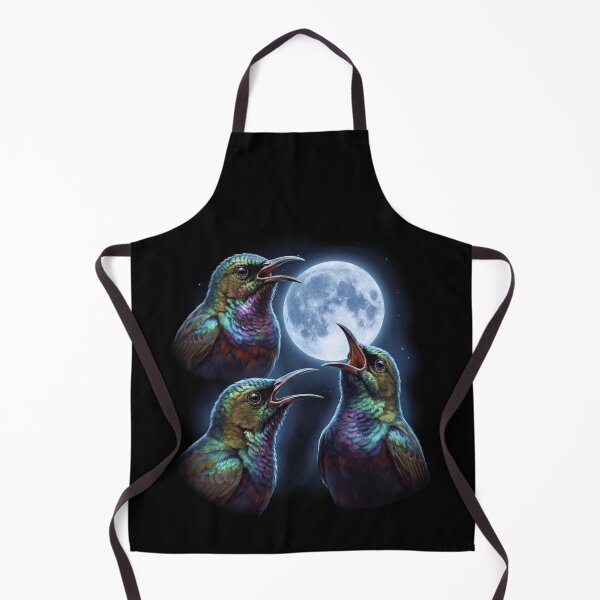 Item preview, Sunbird Howling Moon Art Bird Lover Birding designed and sold by TerryConnells.