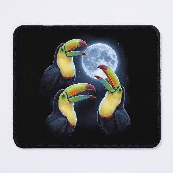 Item preview, Tropical Toucan Howling Moon Art Bird Lover Birding designed and sold by TerryConnells.