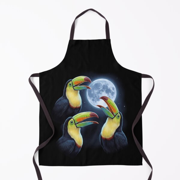 Item preview, Tropical Toucan Howling Moon Art Bird Lover Birding designed and sold by TerryConnells.