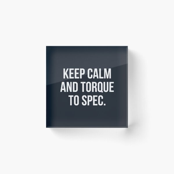 Item preview, Keep calm and torque to spec | a&p mechanic | aircraft mechanic designed and sold by SocialStaticz.