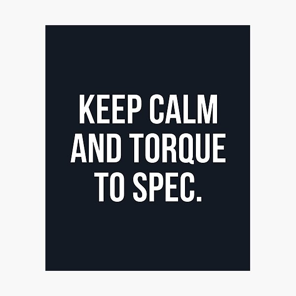 Item preview, Keep calm and torque to spec | a&p mechanic | aircraft mechanic designed and sold by SocialStaticz.